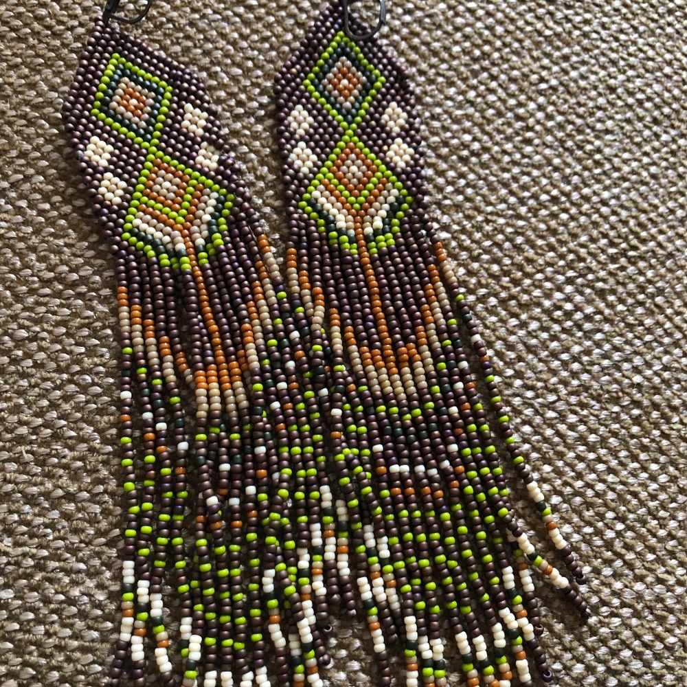 Handmade Beaded Earrings